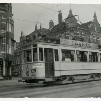 Stationsplein Eenmanwagen 12 Mei 1936 Stationsplein Eenmanwagen 12 Mei 1936
